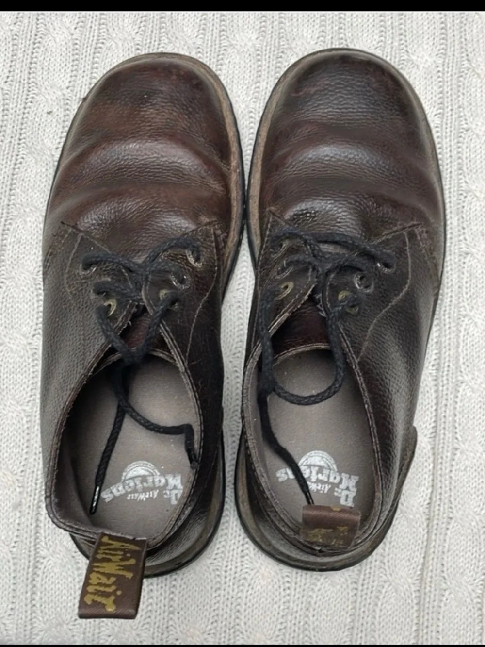 Dr. Martens Air Wair with Soles Bouncing sz 10 Sussex Chukka boots Brown Leather